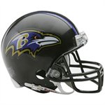 BALTIMORE RAVENS NFL MINI HELMET
