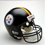 PITTSBURGH STEELERS FULL-SIZE DELUXE REPLICA HELMET